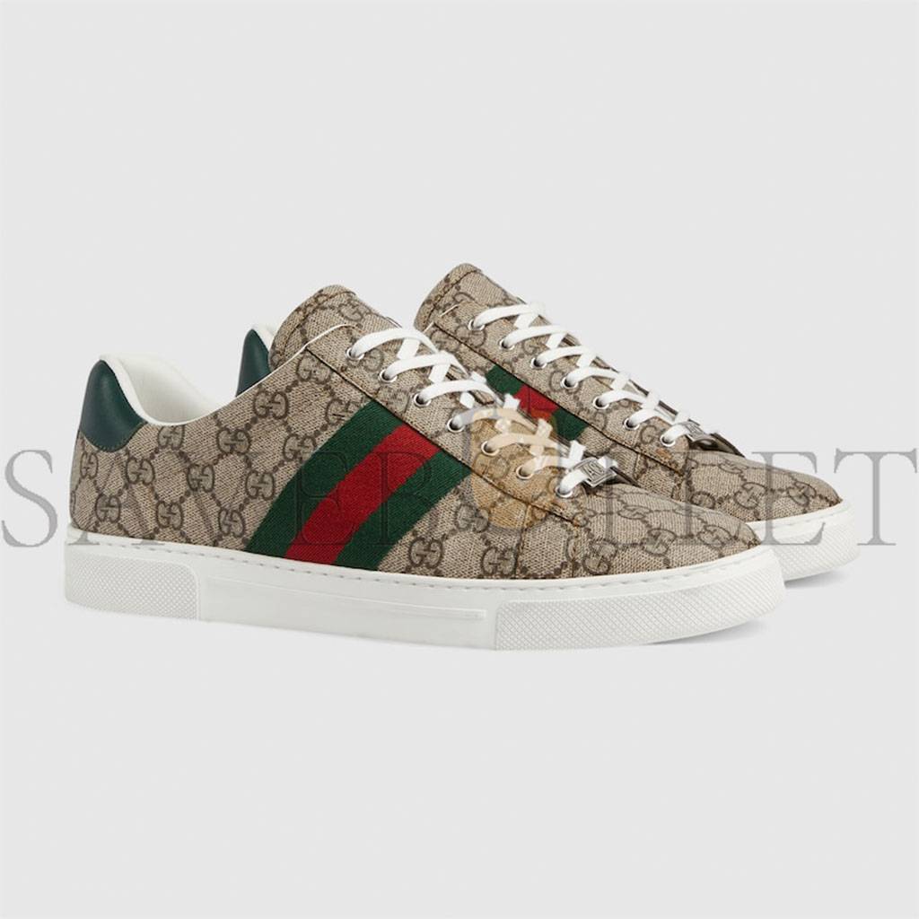 GUCCI MEN'S GUCCI ACE SNEAKER WITH WEB 760775